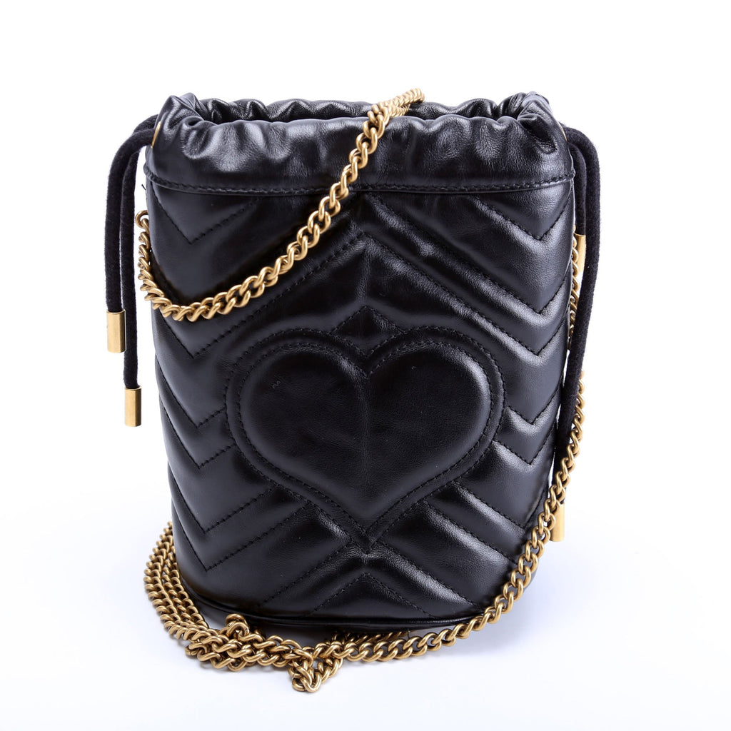 575163 Marmont Mini Bucket Black