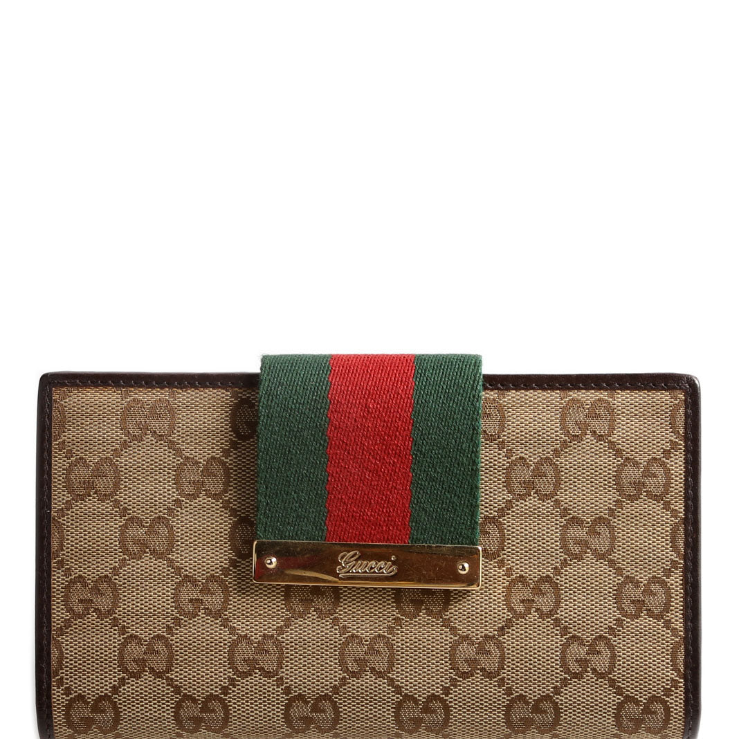 181672 GG Canvas Continental Wallet