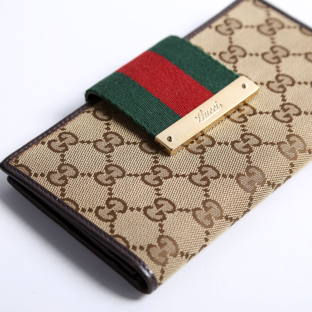 181672 GG Canvas Continental Wallet