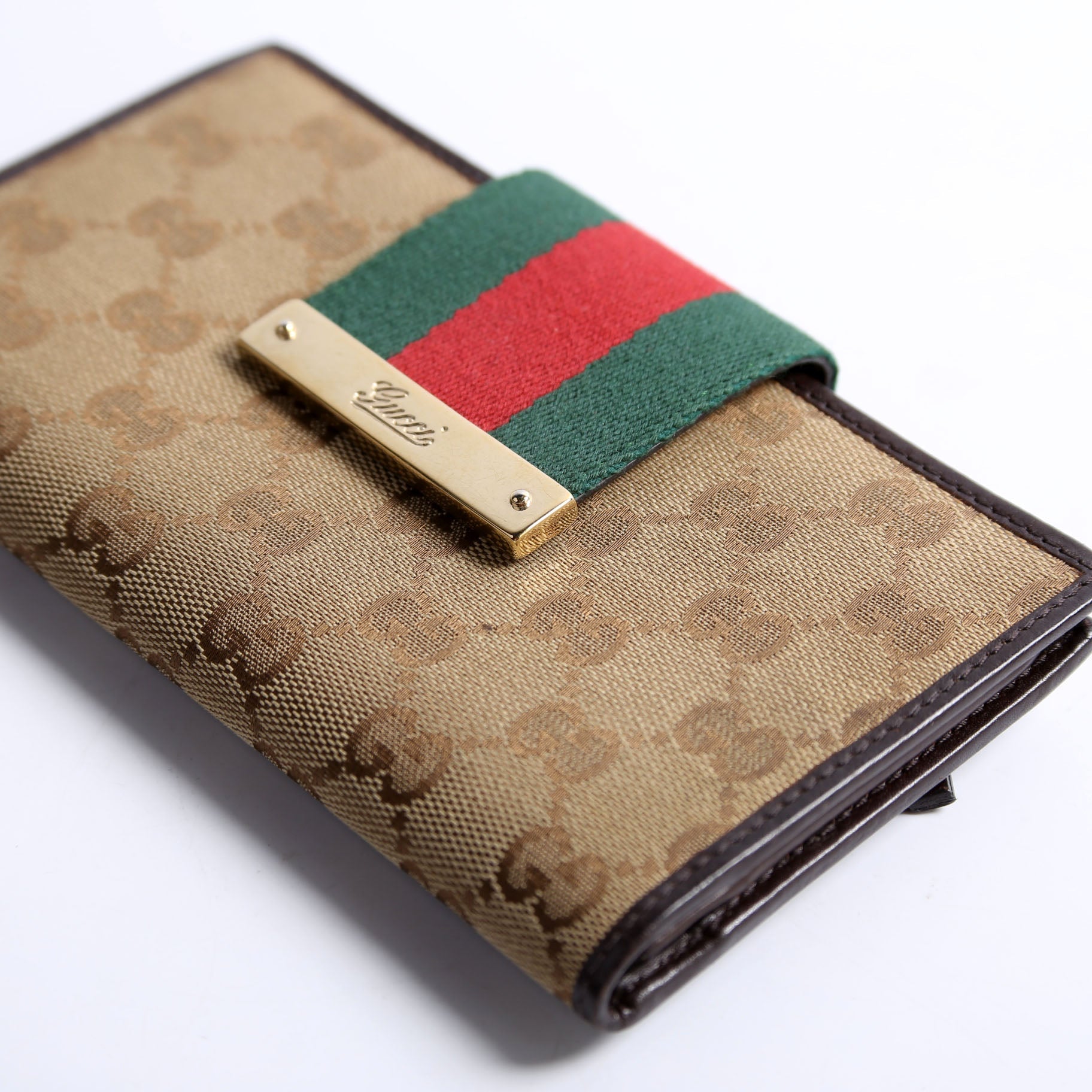 181672 GG Canvas Continental Wallet