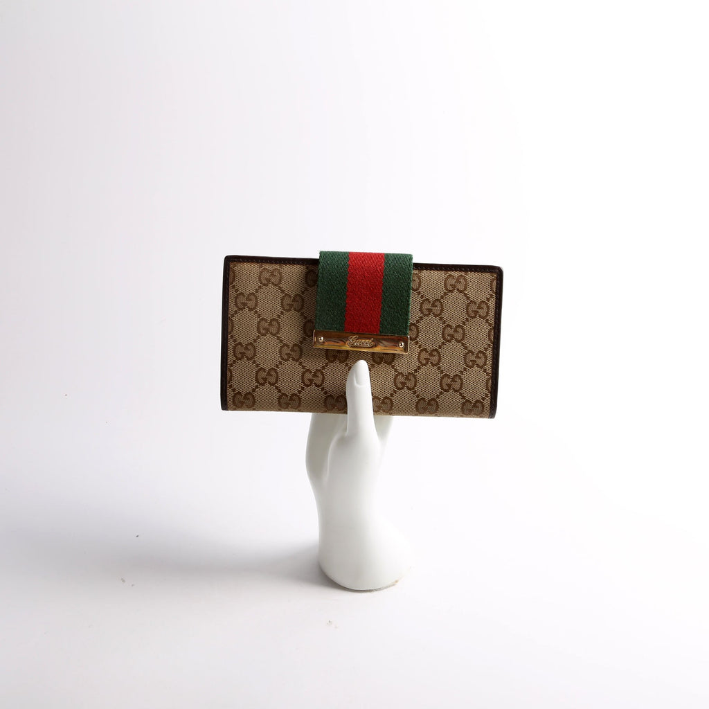 181672 GG Canvas Continental Wallet