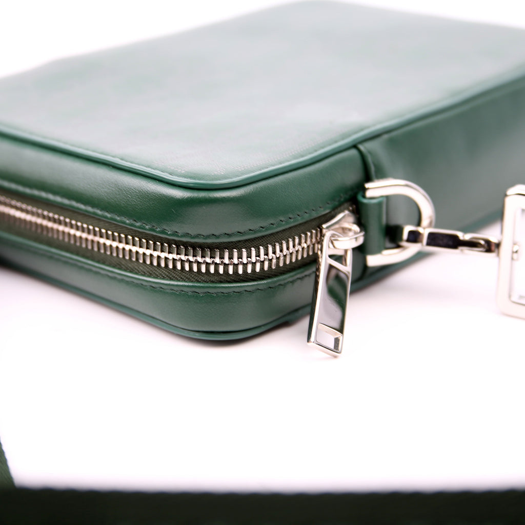 Dior Galaxy World Tour Messenger Perforated Green
