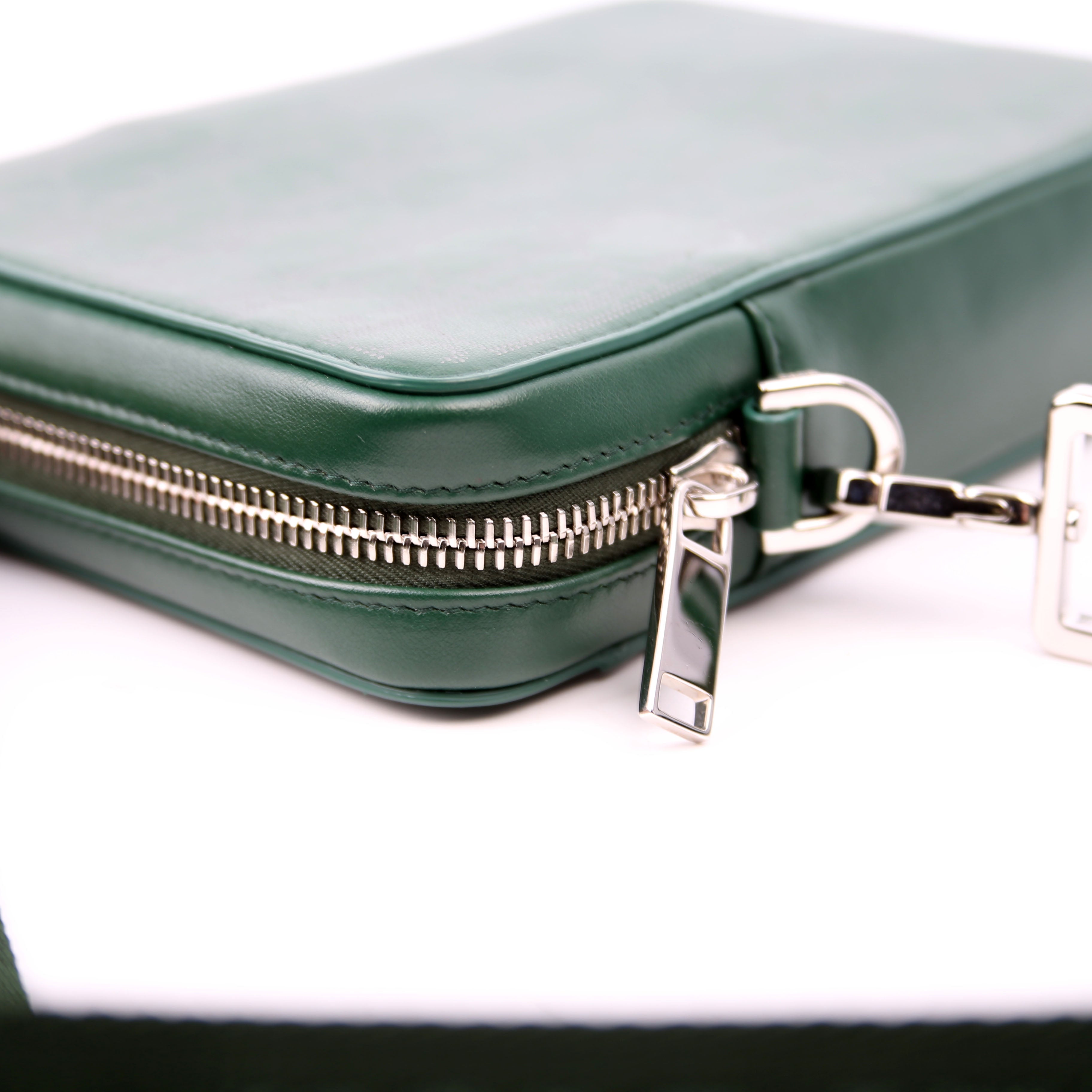 Dior Galaxy World Tour Messenger Perforated Green