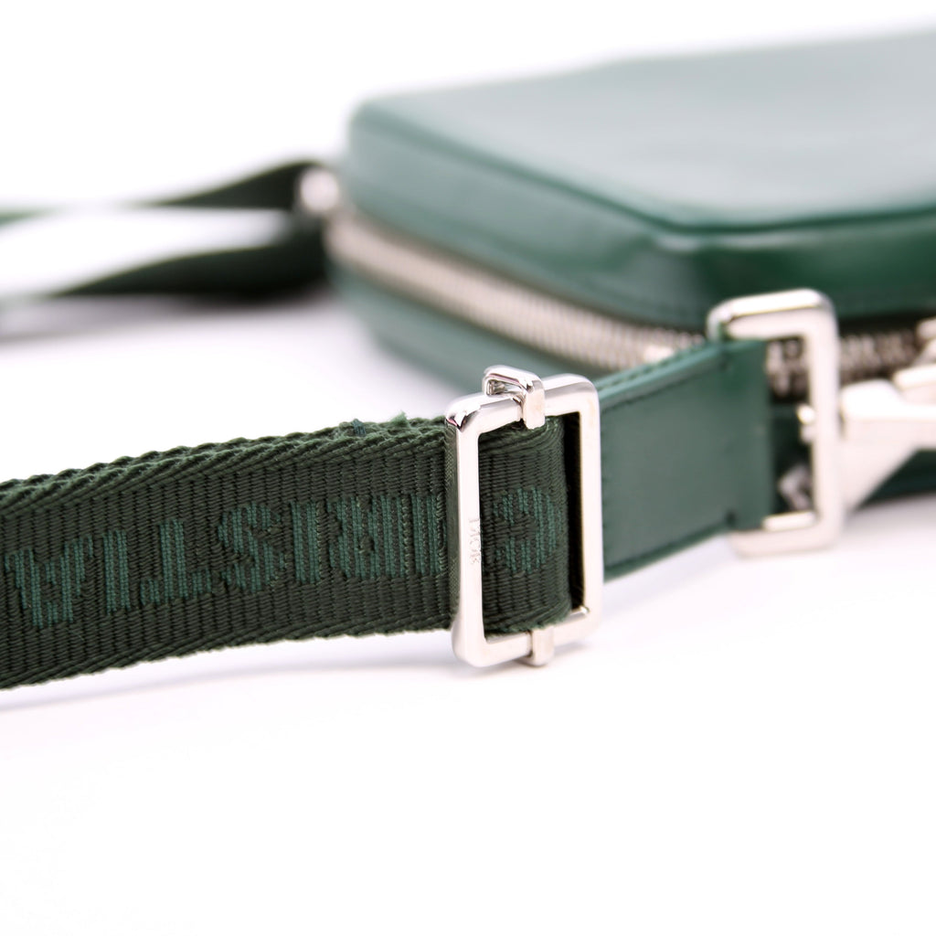 Dior Galaxy World Tour Messenger Perforated Green