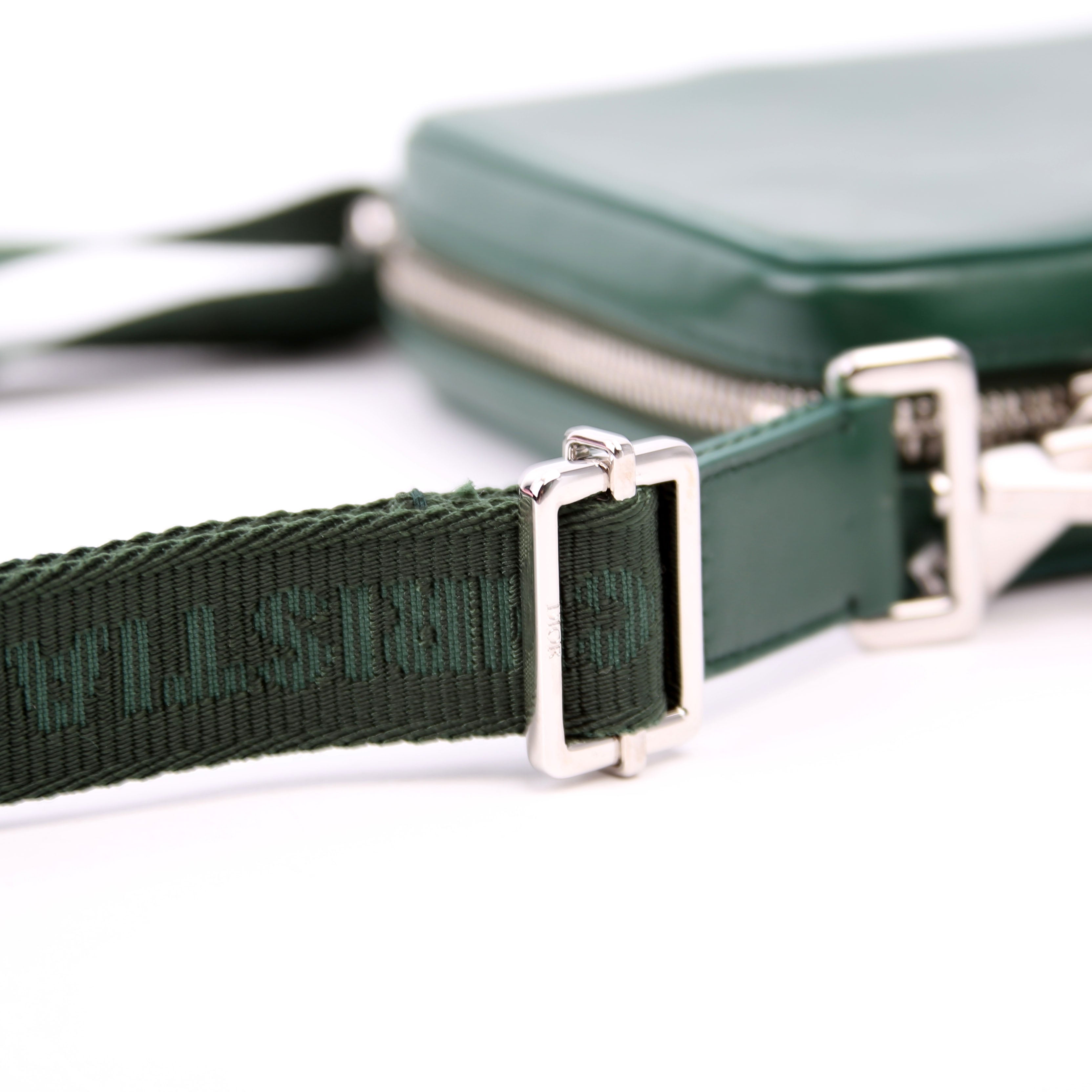 Dior Galaxy World Tour Messenger Perforated Green