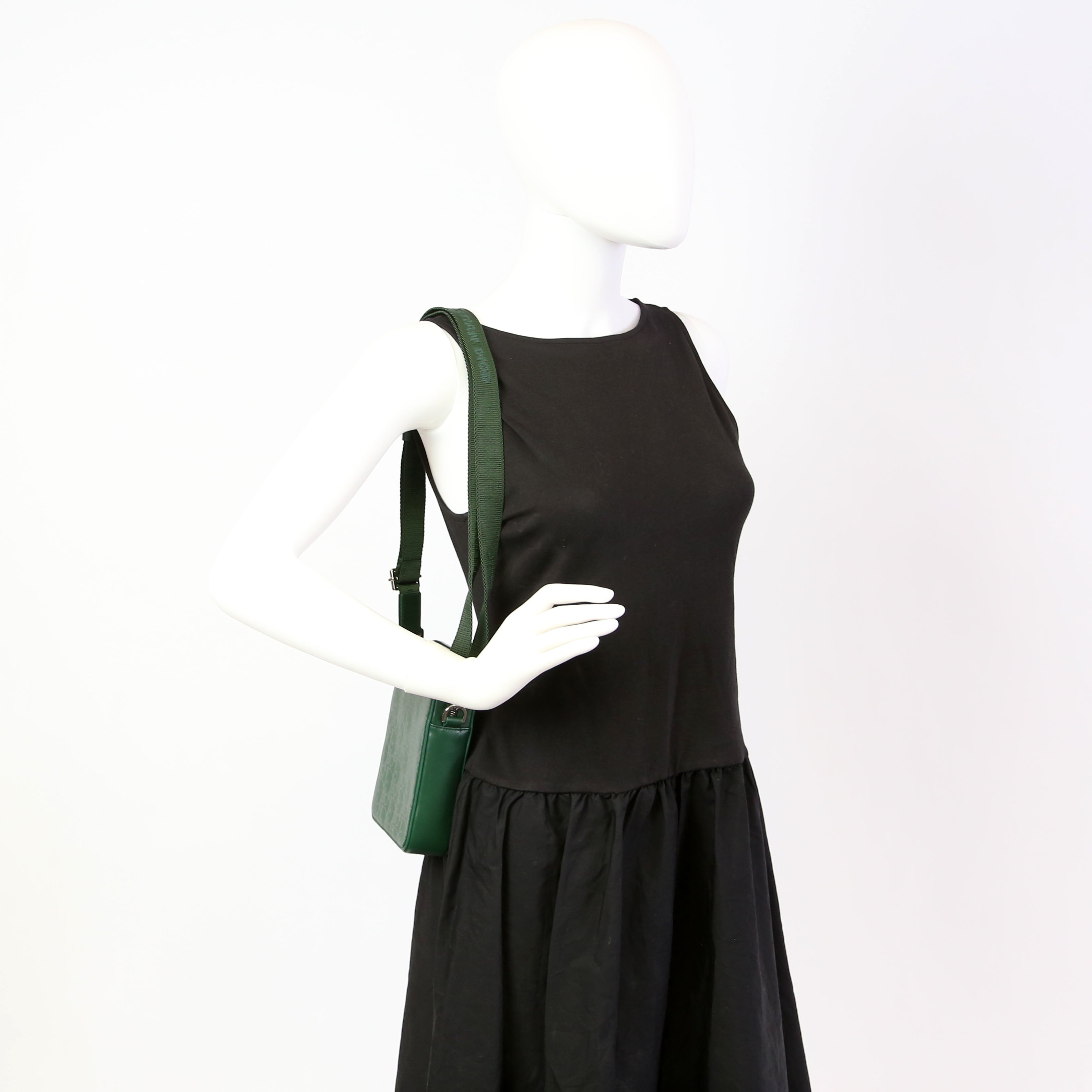 Dior Galaxy World Tour Messenger Perforated Green
