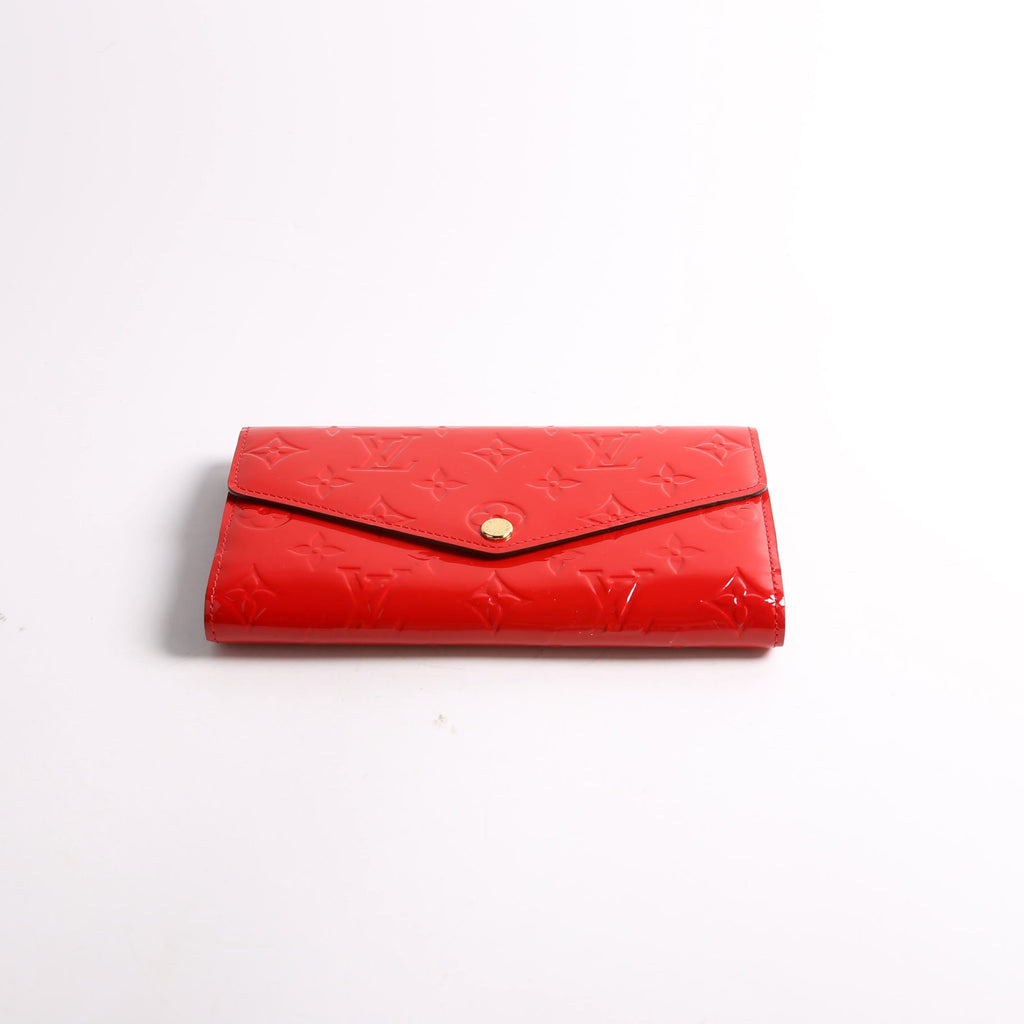 Sarah Wallet Vernis Newer Red