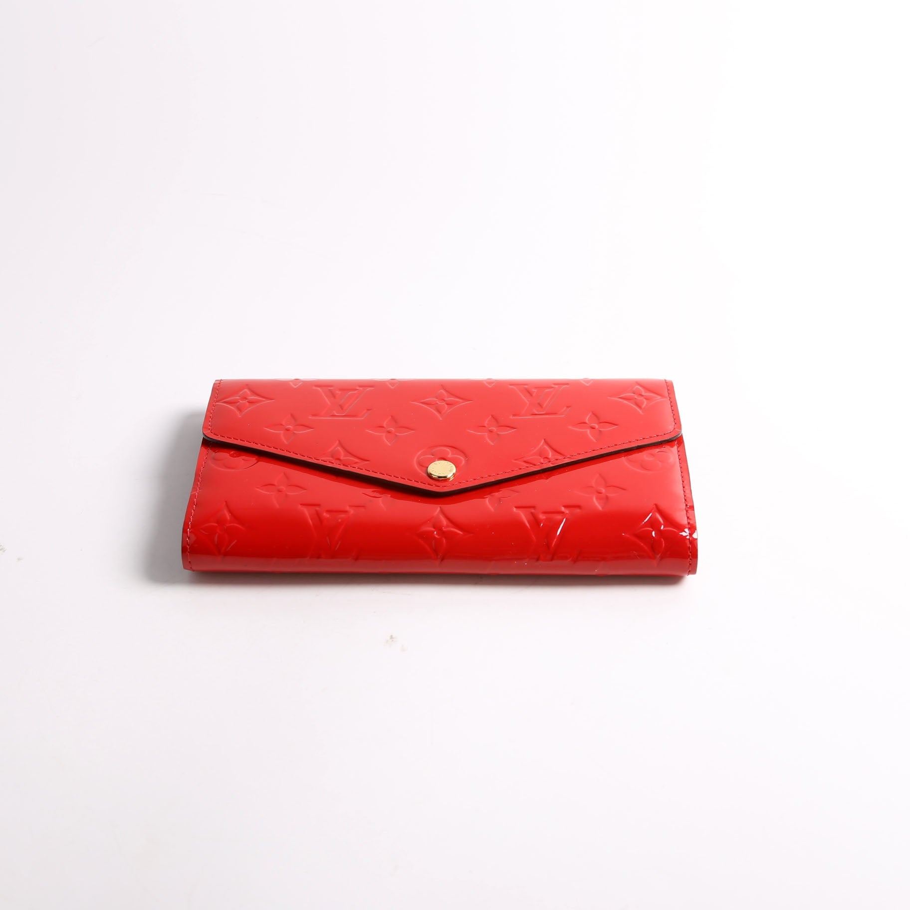 Sarah Wallet Vernis Newer Red