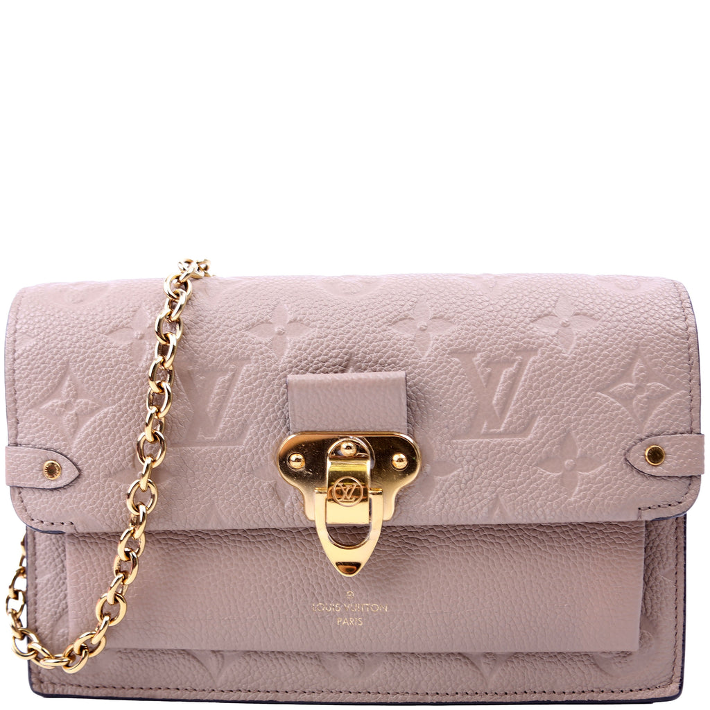 Vavin Chain Wallet Empreinte Taupe
