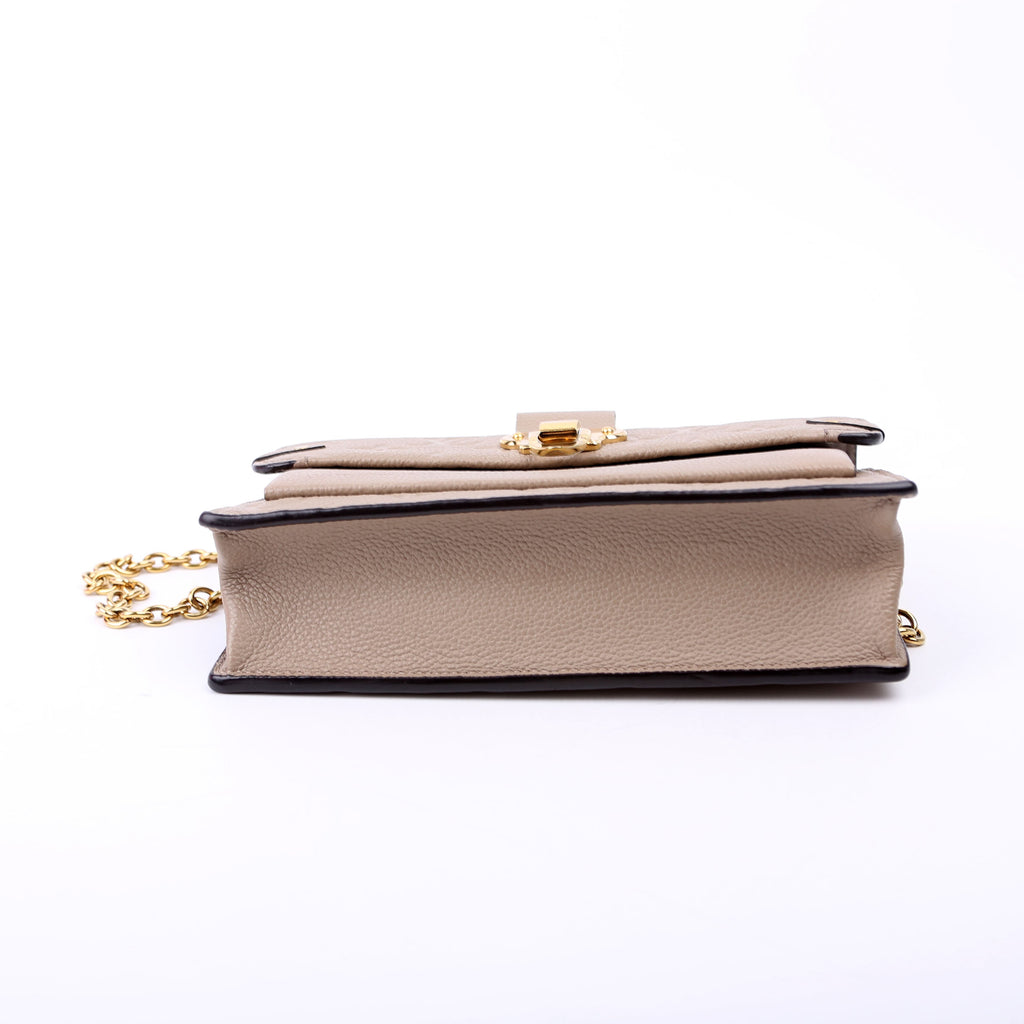 Vavin Chain Wallet Empreinte Taupe