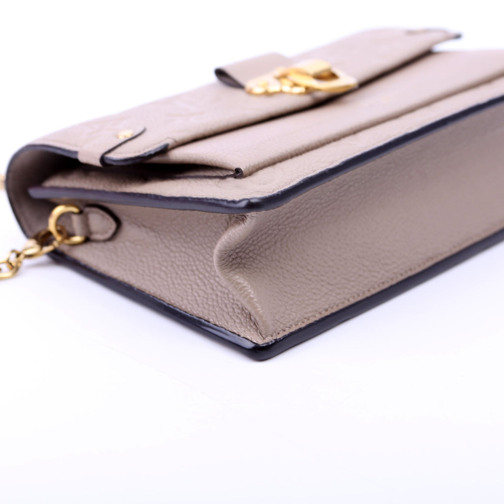Vavin Chain Wallet Empreinte Taupe