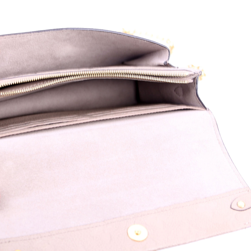 Vavin Chain Wallet Empreinte Taupe