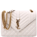 Envelope Medium Tri-Quilt White