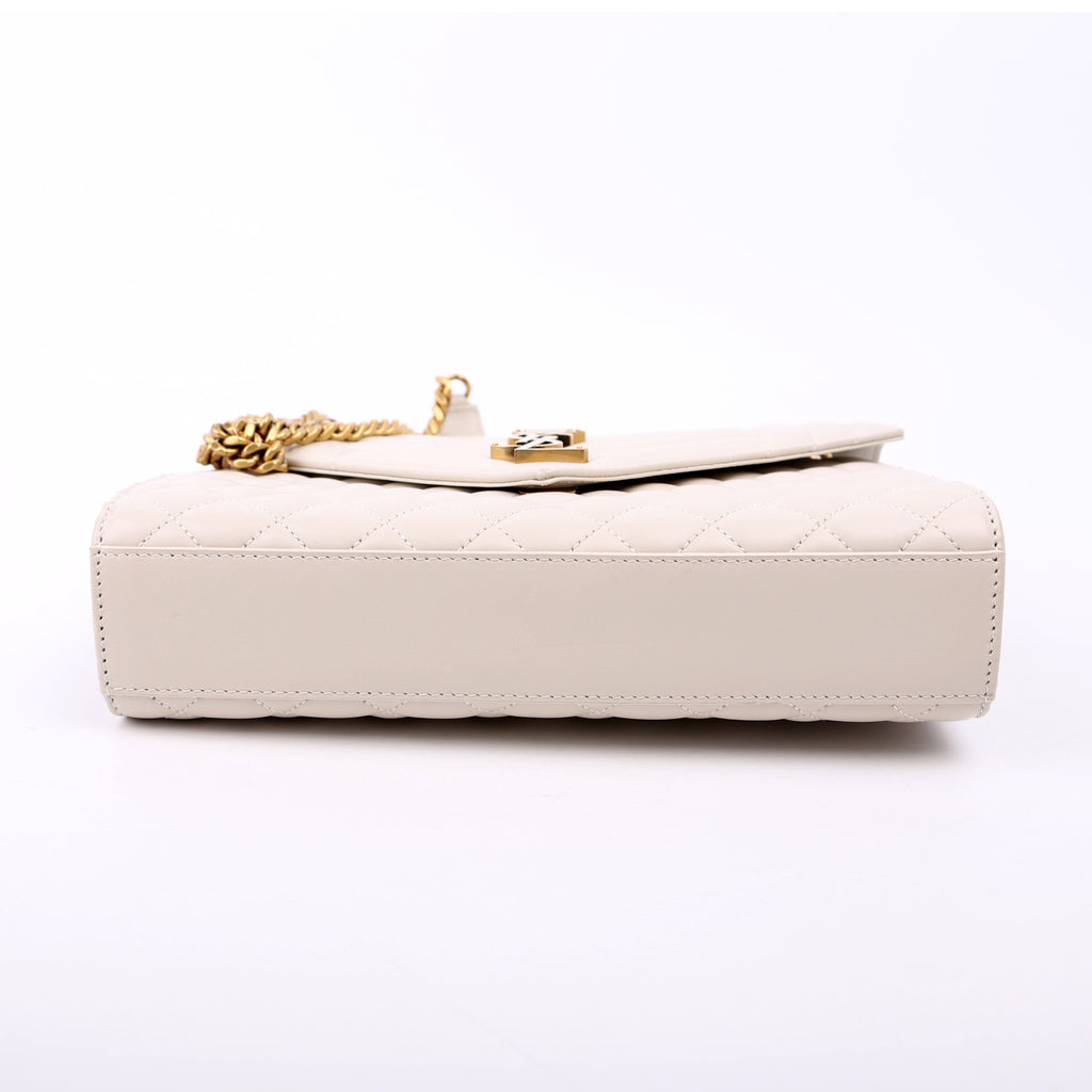 Envelope Medium Tri-Quilt White