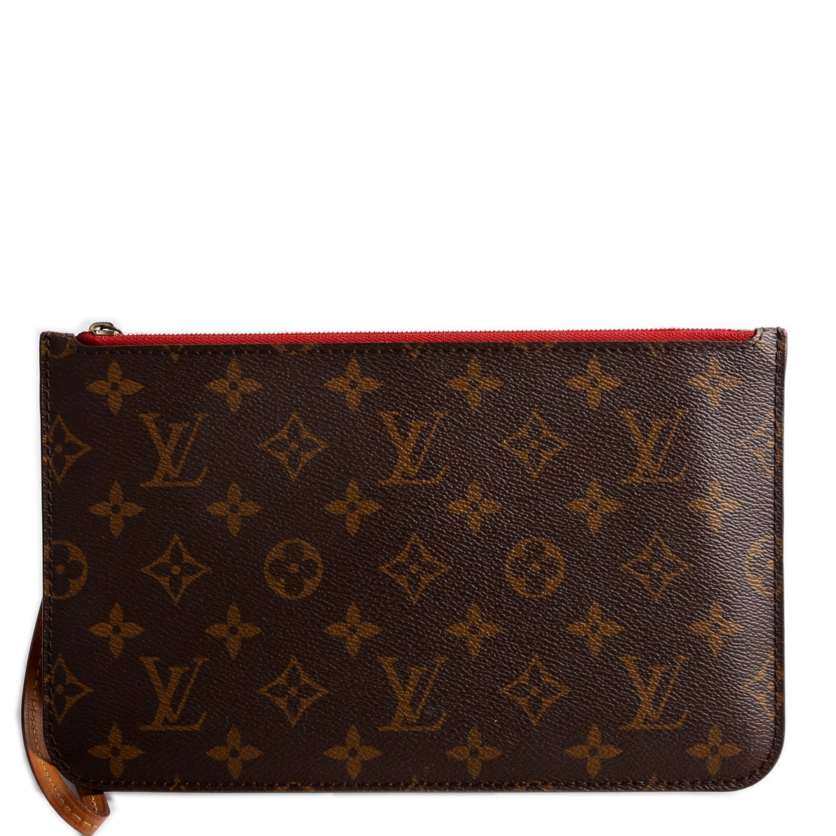 Pochette Only Monogram Neverfull Red