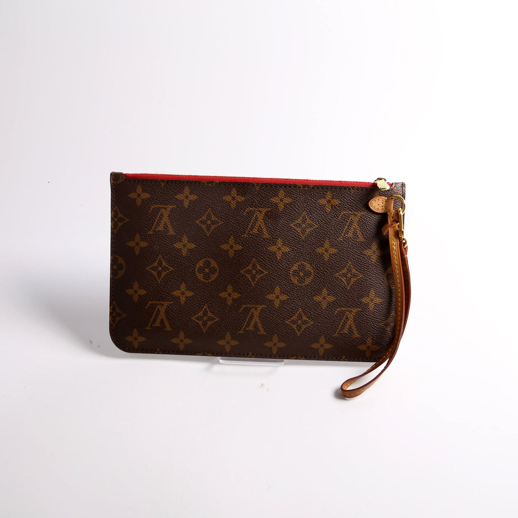 Pochette Only Monogram Neverfull Red