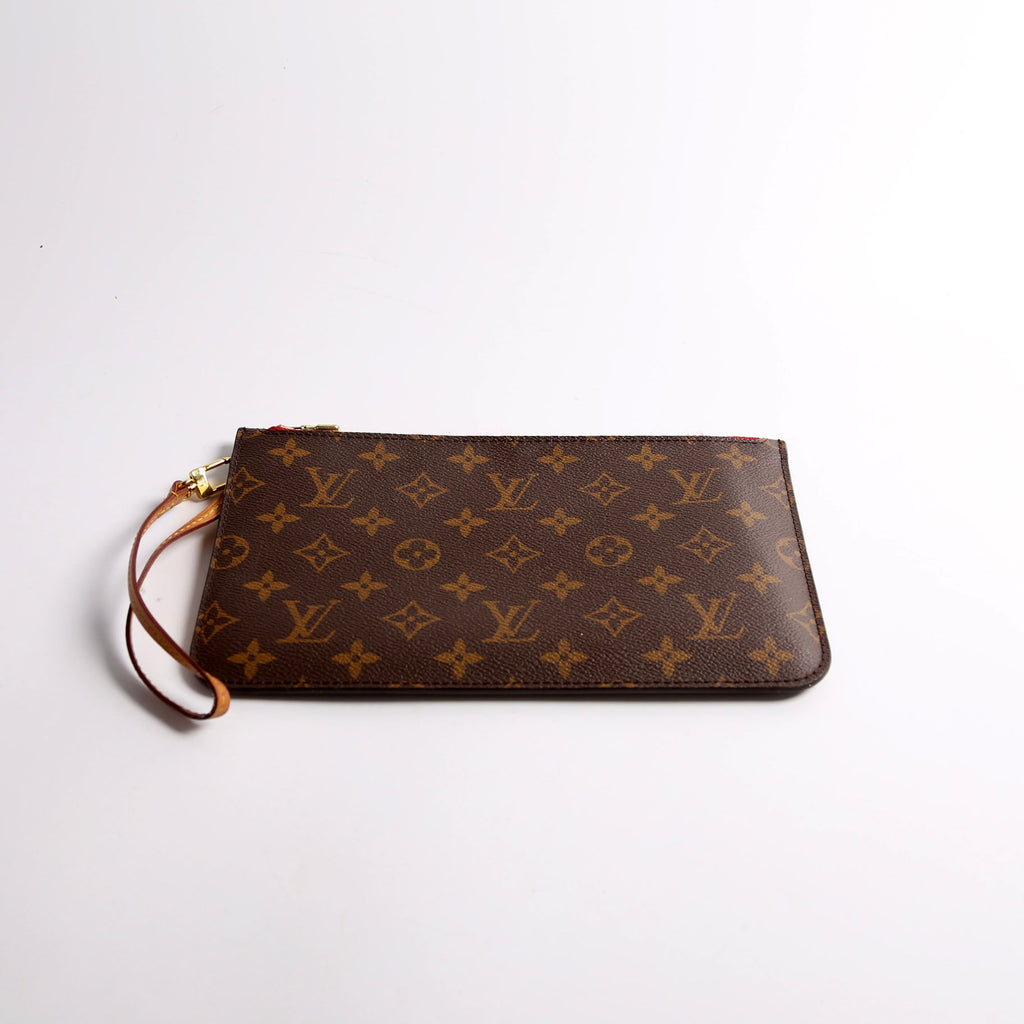 Pochette Only Monogram Neverfull Red