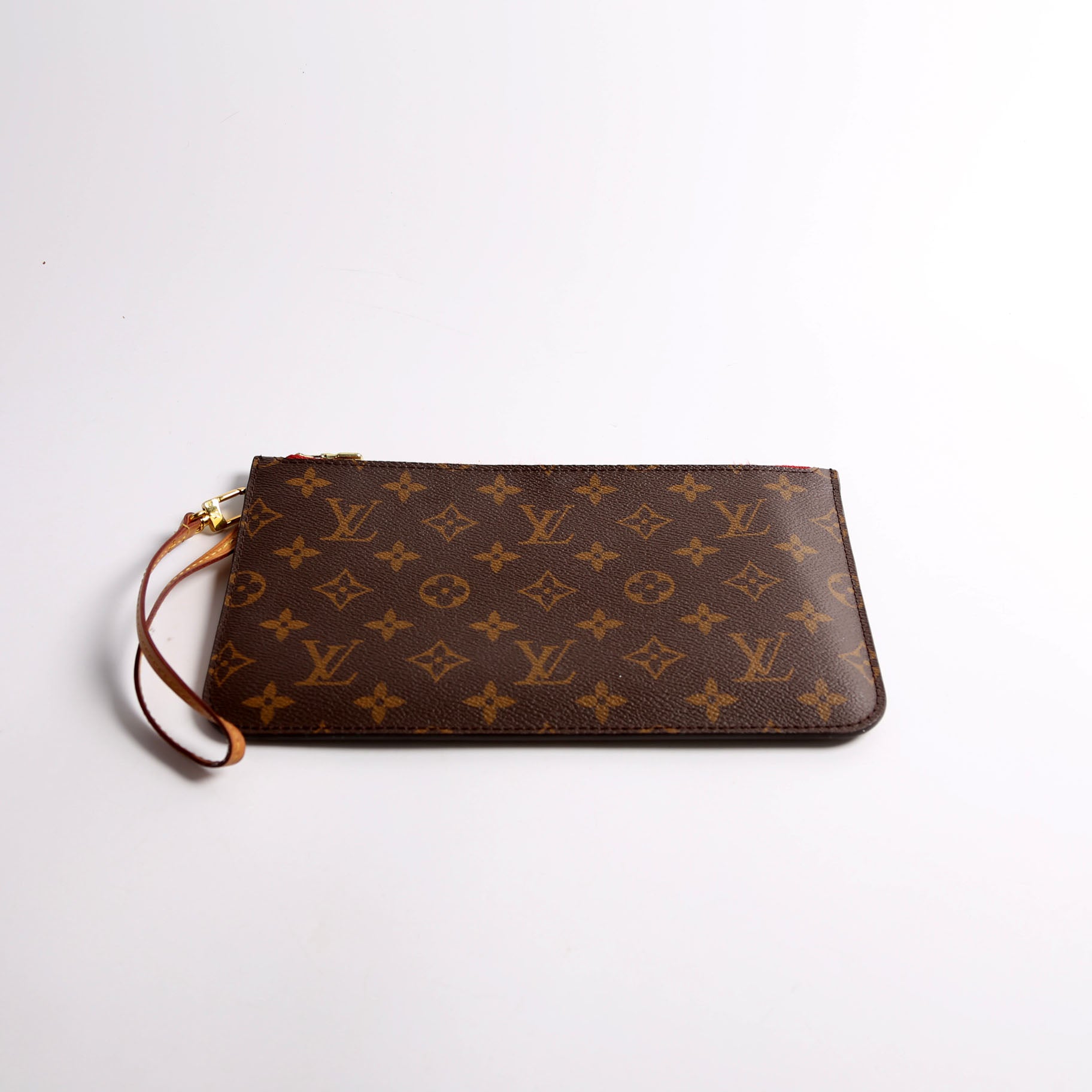 Pochette Only Monogram Neverfull Red