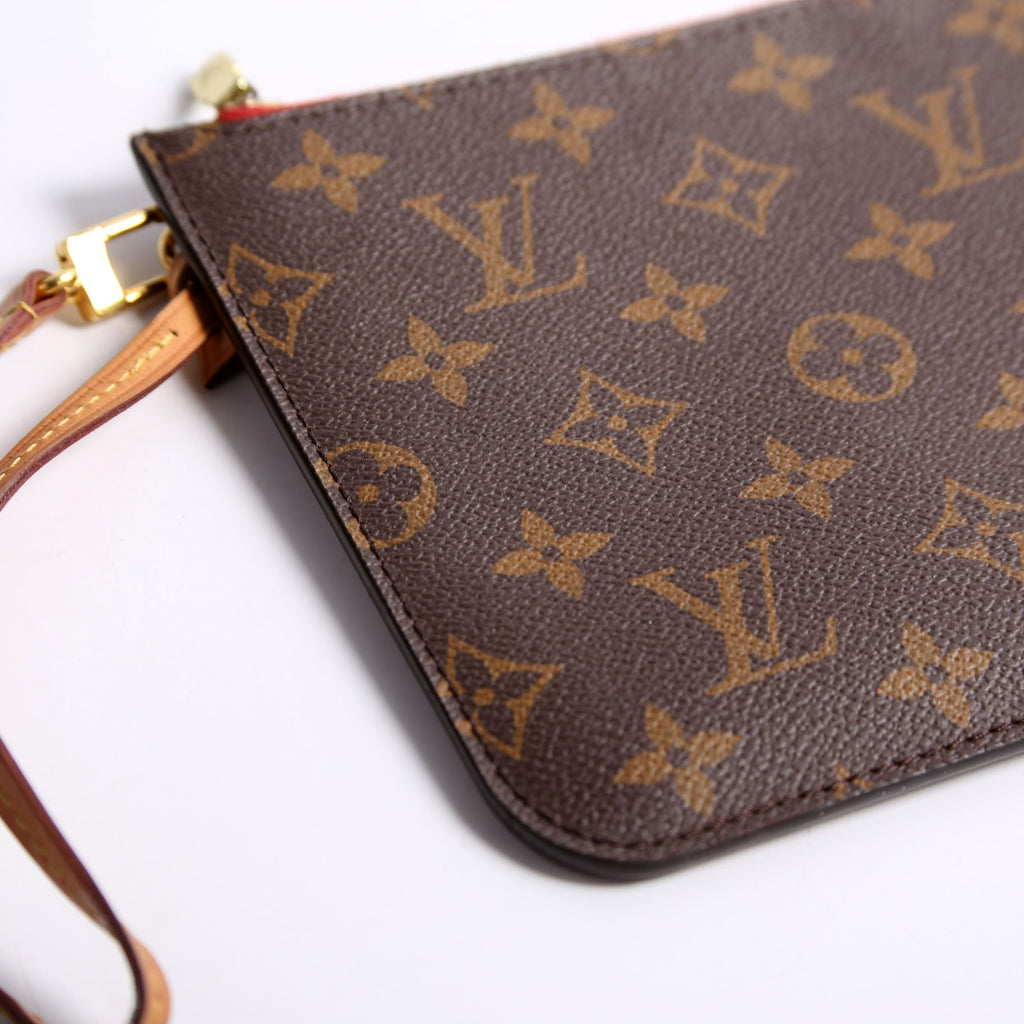 Pochette Only Monogram Neverfull Red