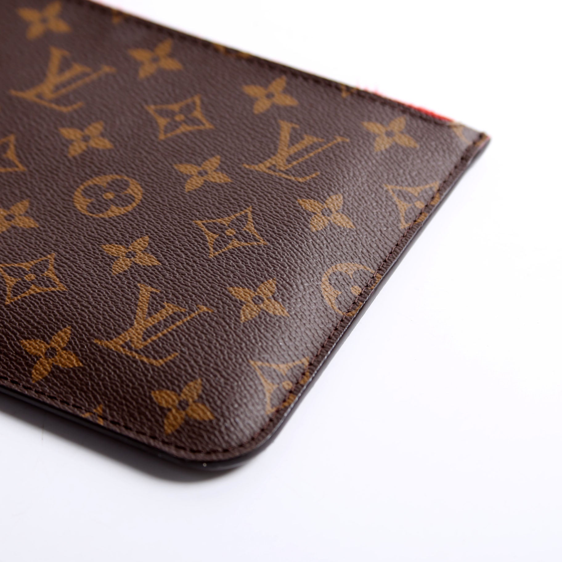 Pochette Only Monogram Neverfull Red