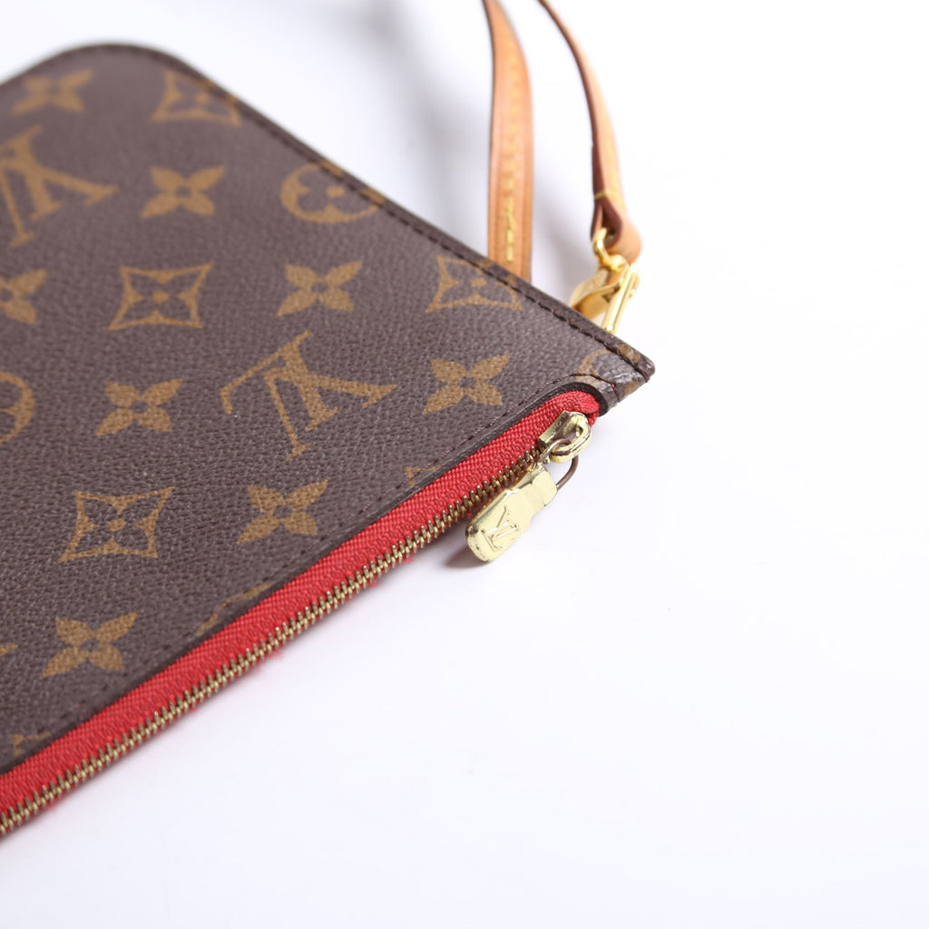 Pochette Only Monogram Neverfull Red