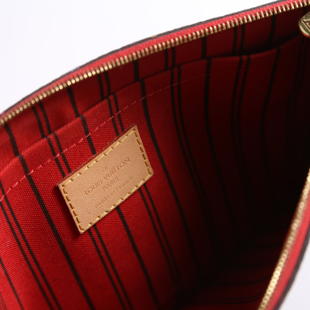 Pochette Only Monogram Neverfull Red