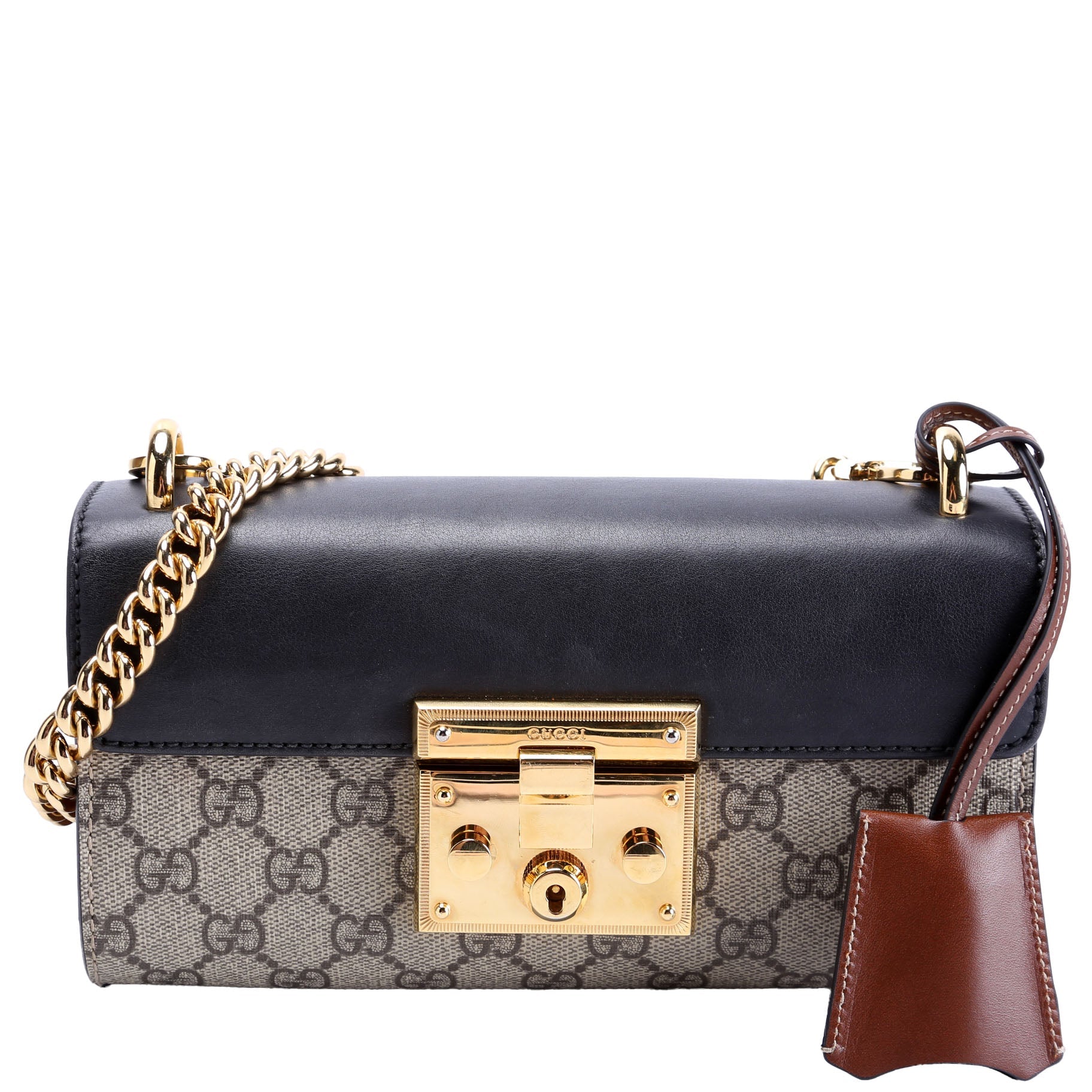 735103 GG Supreme Padlock Mini Shoulder Bag