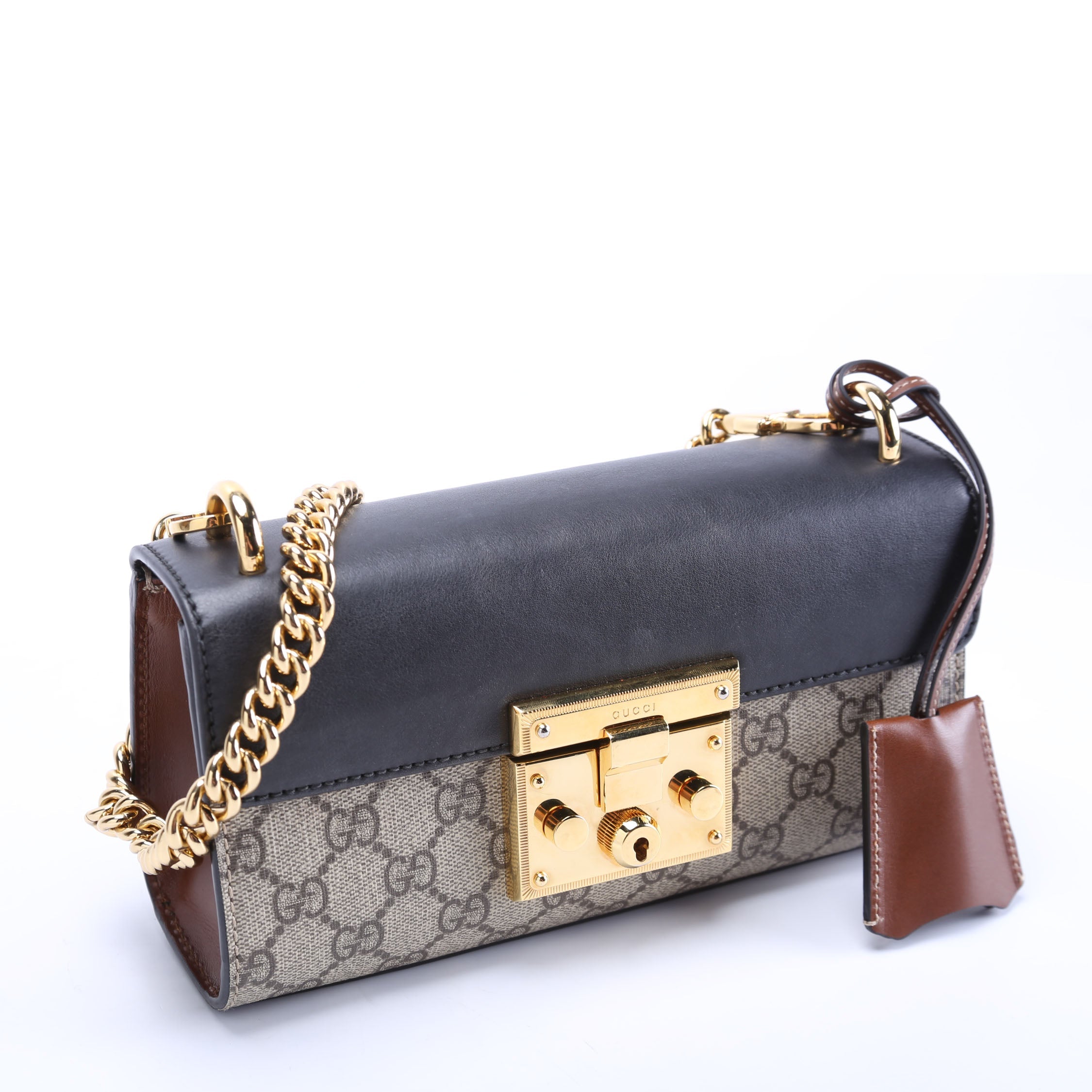 735103 GG Supreme Padlock Mini Shoulder Bag