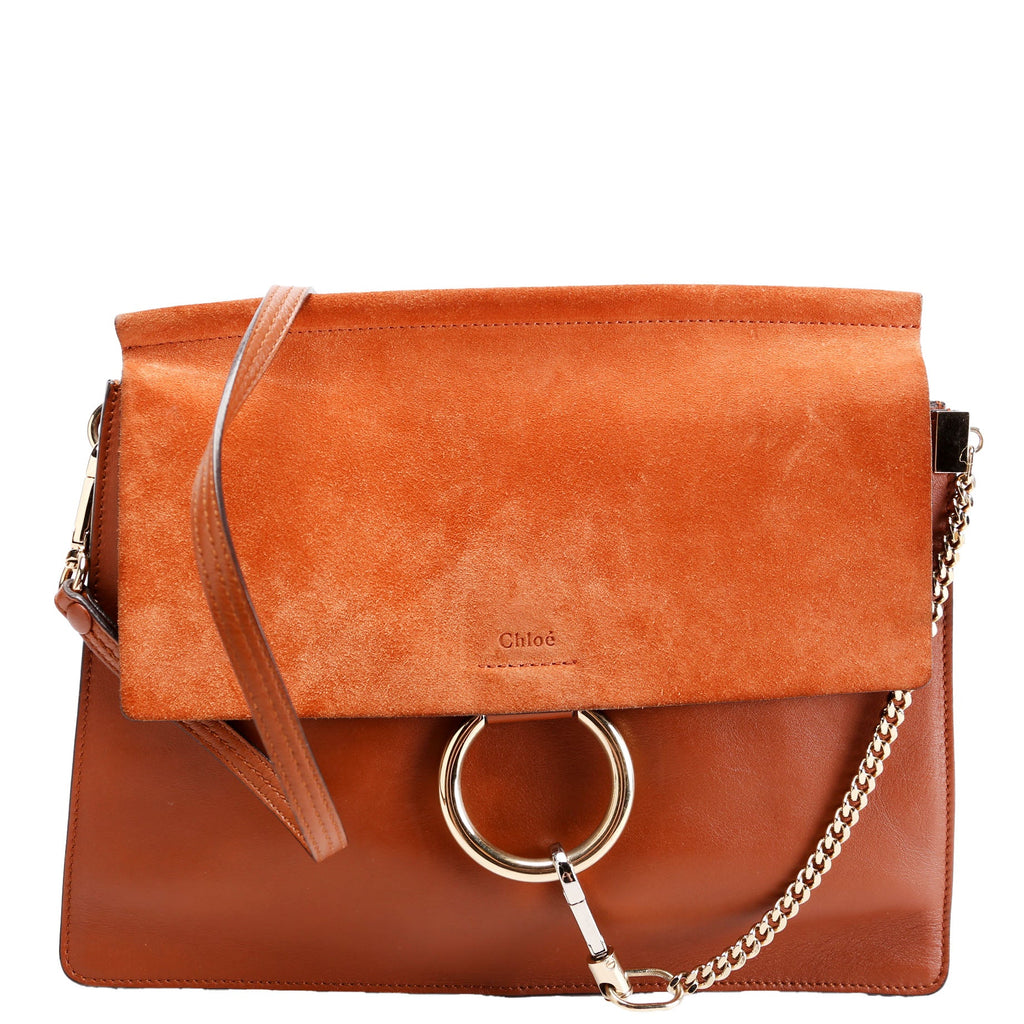 Faye Shoulder Bag Medium Brown
