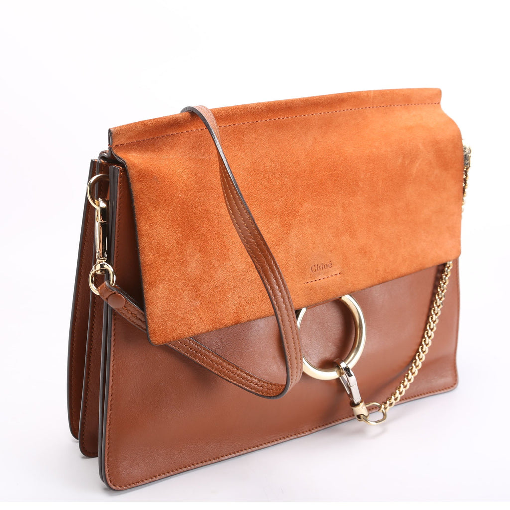 Faye Shoulder Bag Medium Brown
