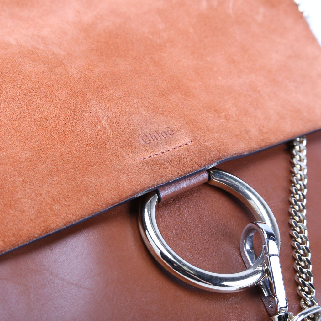 Faye Shoulder Bag Medium Brown