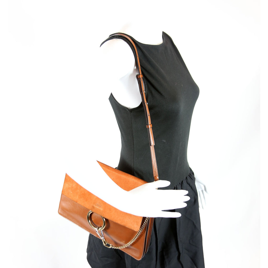 Faye Shoulder Bag Medium Brown