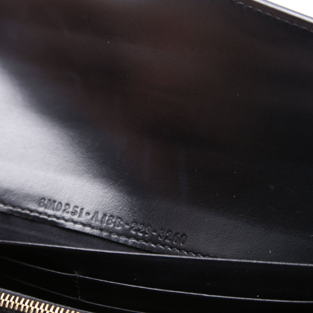 8M0251 F Is Fendi Flap Wallet Black