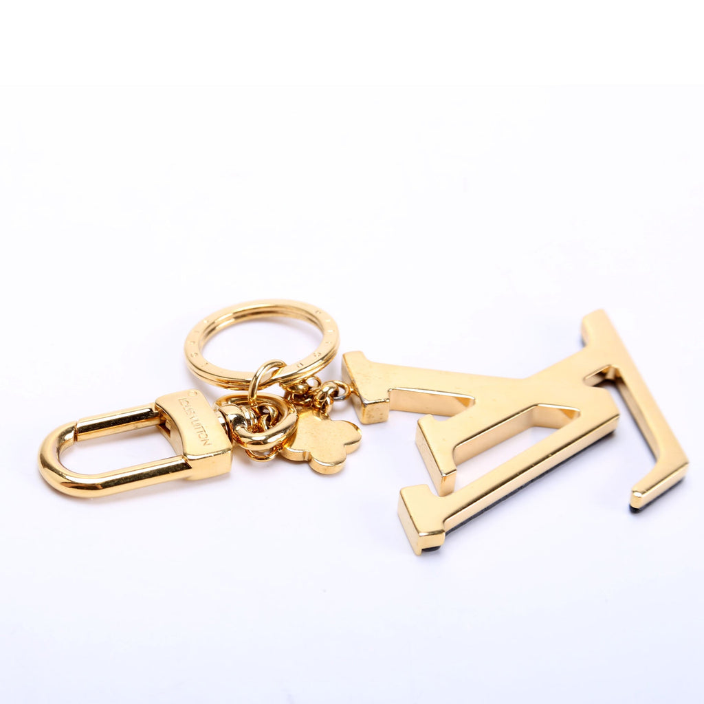 Capucines Bag Charm Gold/Black