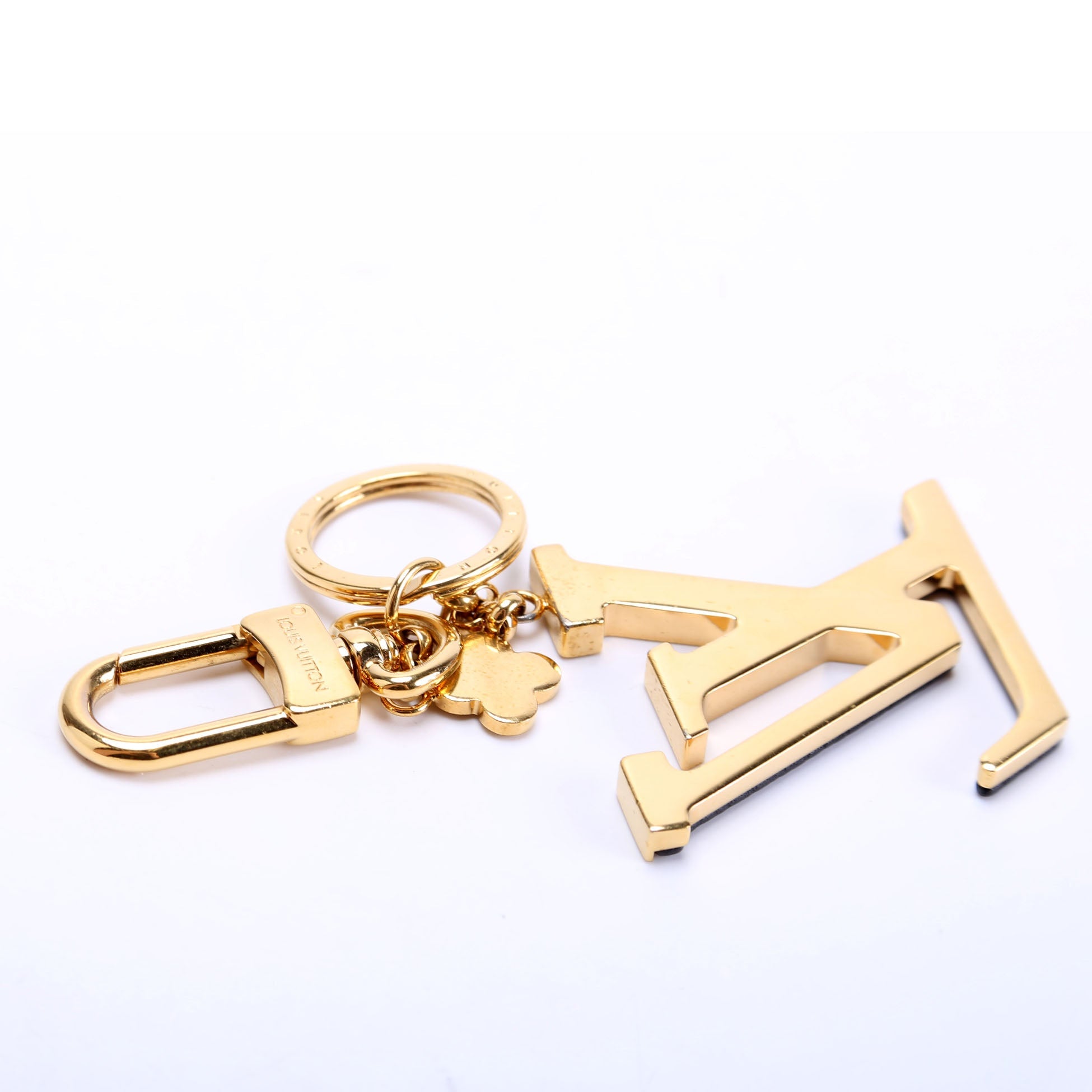 Capucines Bag Charm Gold/Black