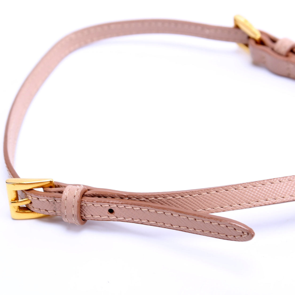 Saffiano Wallet On Strap Nude