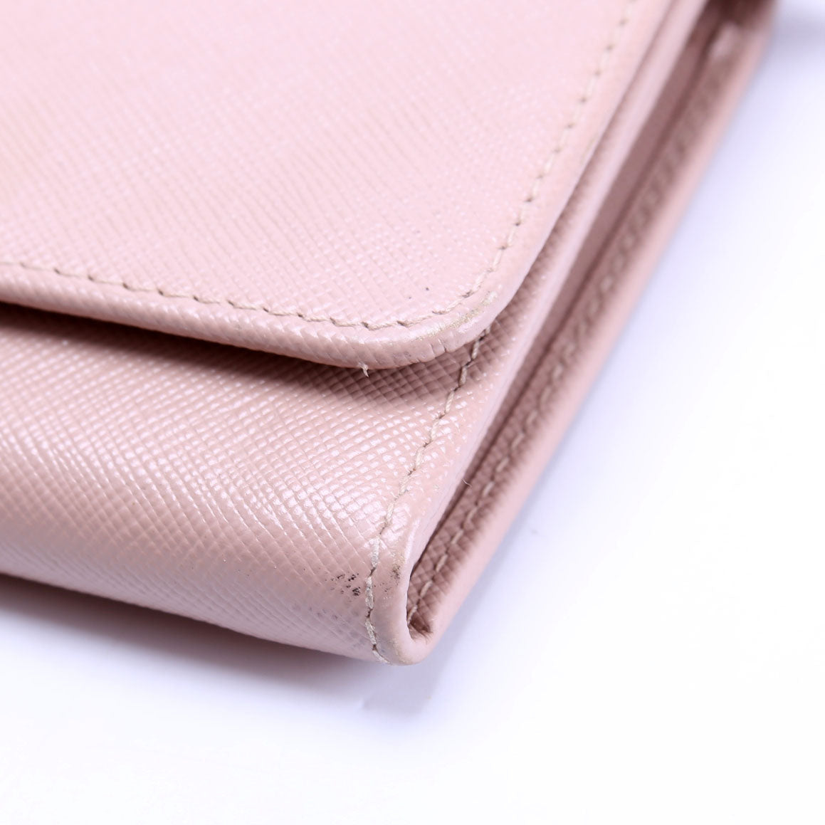 Saffiano Wallet On Strap Nude