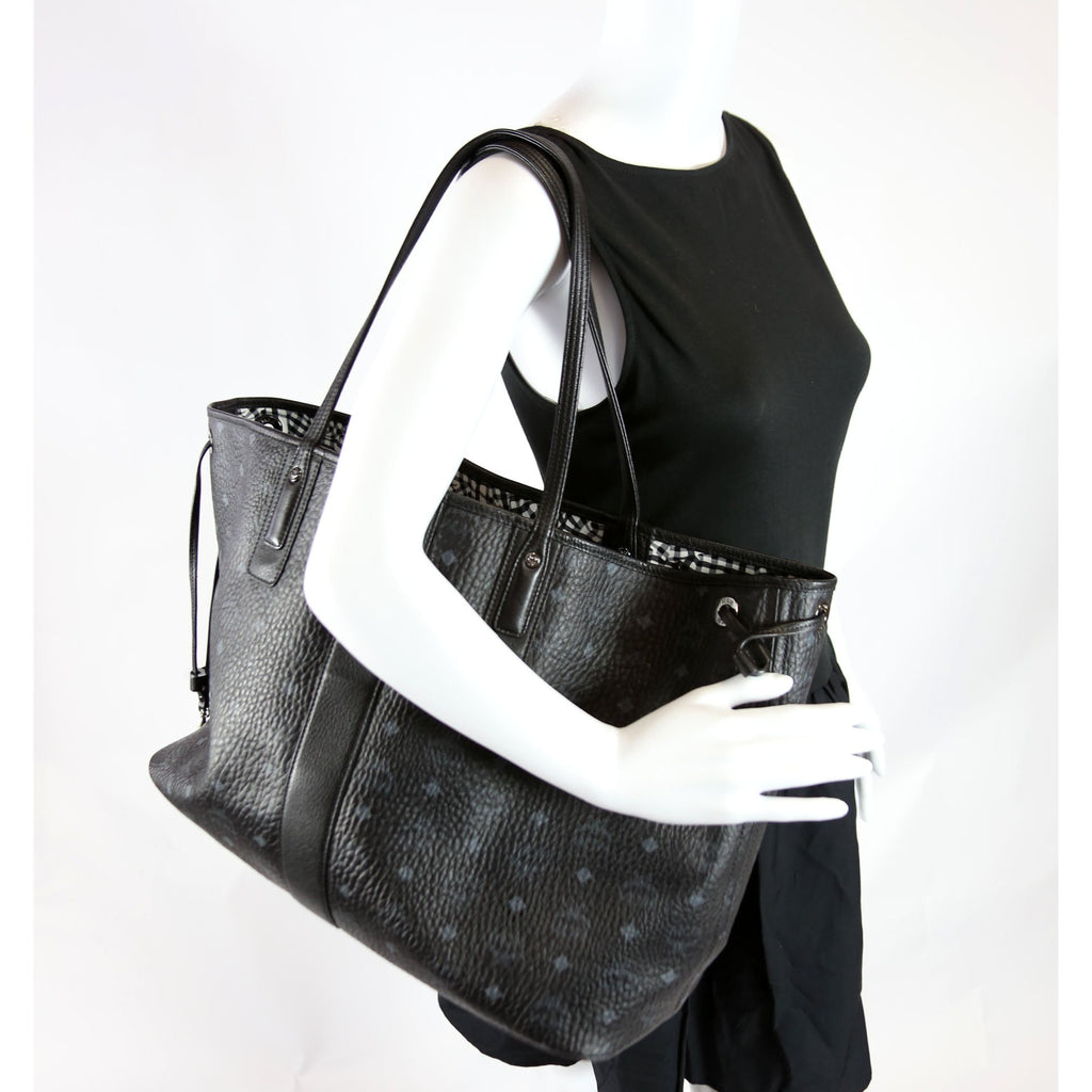 Liz Tote With Pouch Large Black