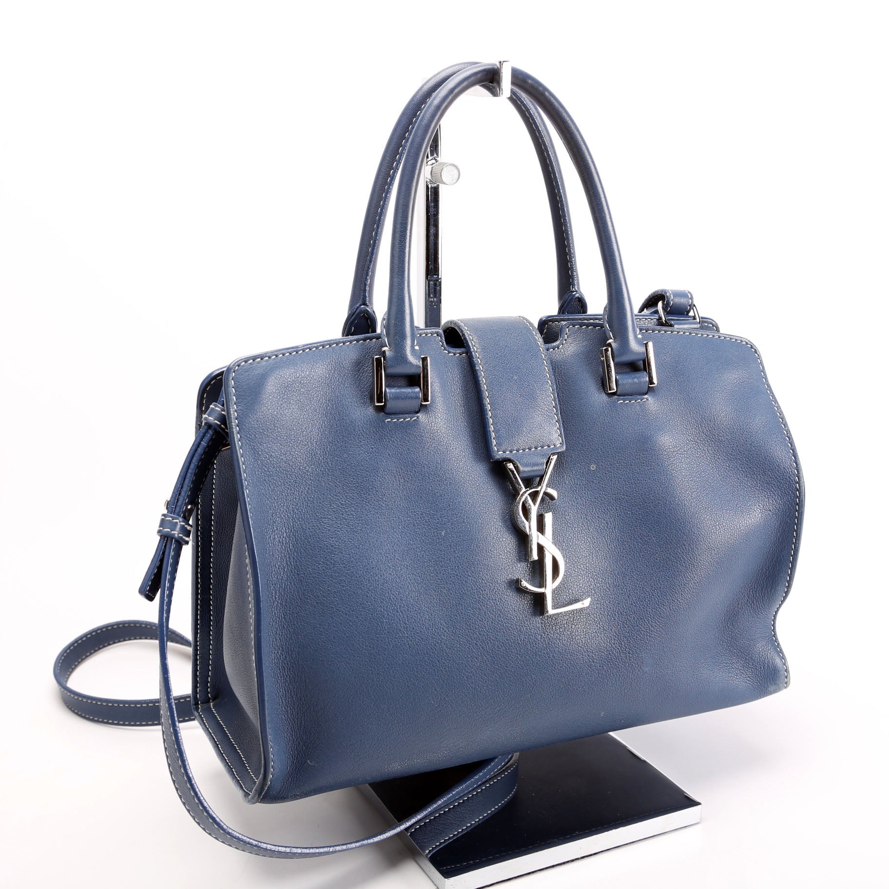 424868 Monogram Baby Cabas Blue