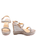 Pyraclou 110 MM Cork Sandal Wedge Size 38