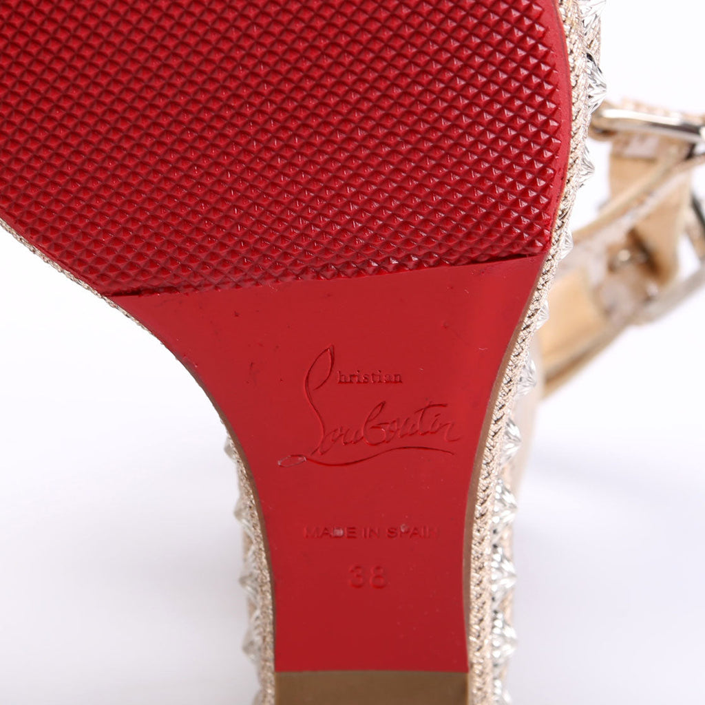 Pyraclou 110 MM Cork Sandal Wedge Size 38