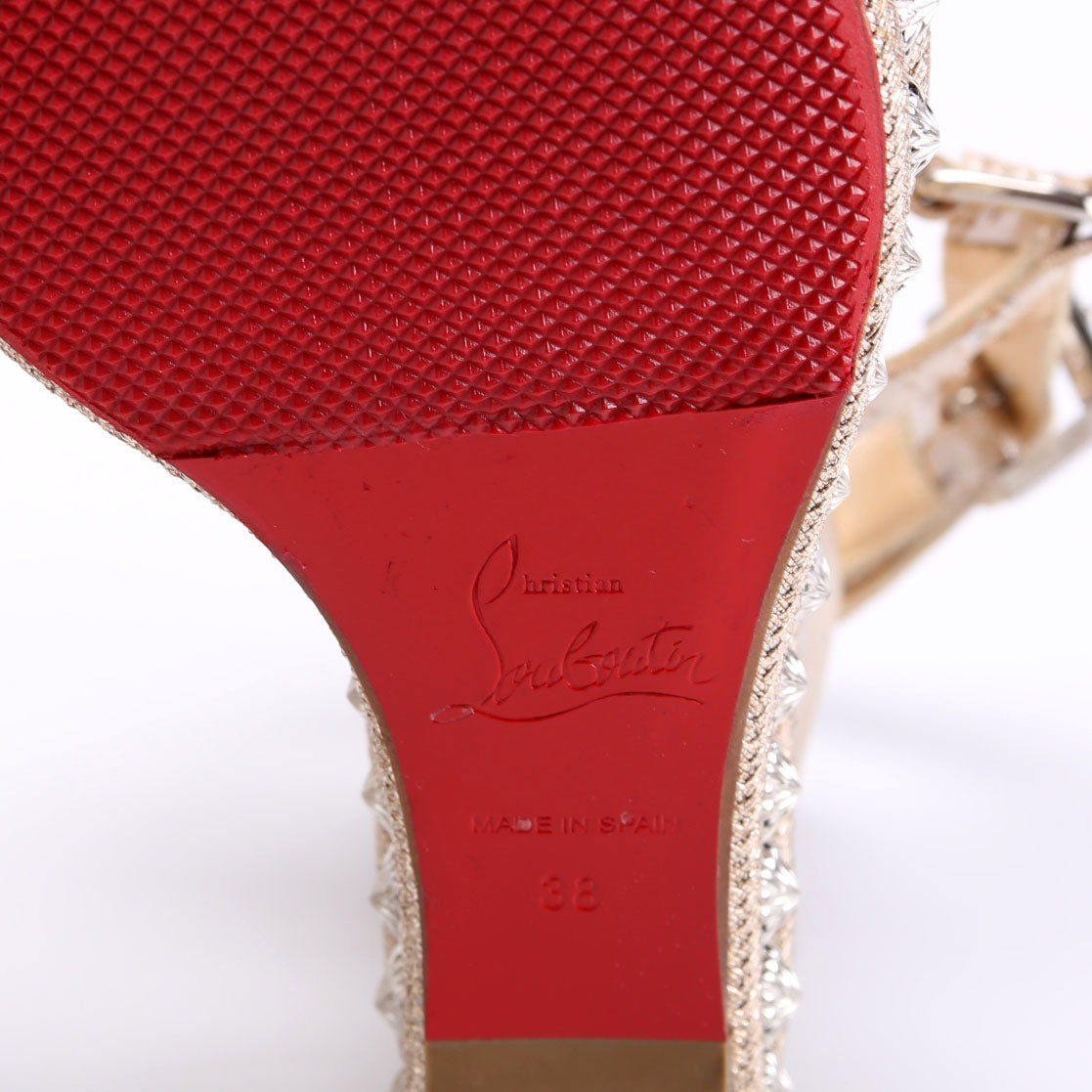 Pyraclou 110 MM Cork Sandal Wedge Size 38