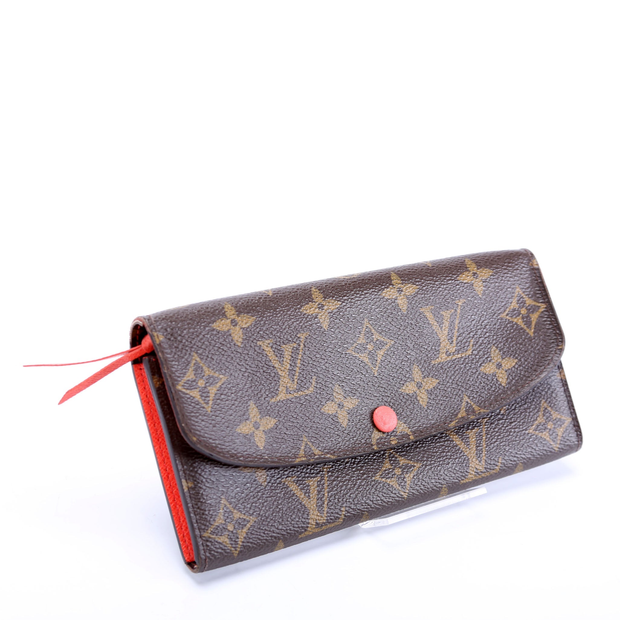 Emilie Wallet Monogram Newer Coral
