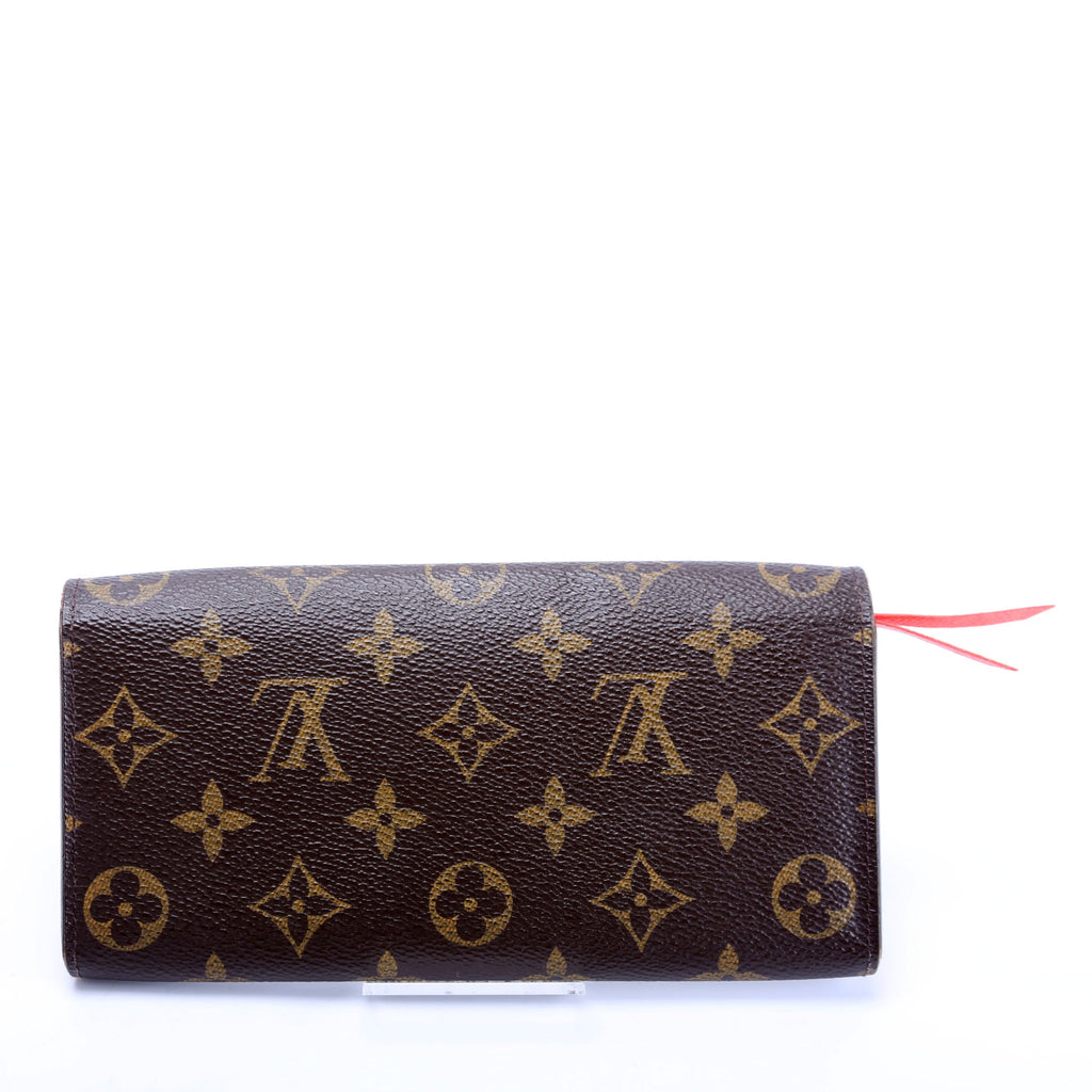 Emilie Wallet Monogram Newer Coral