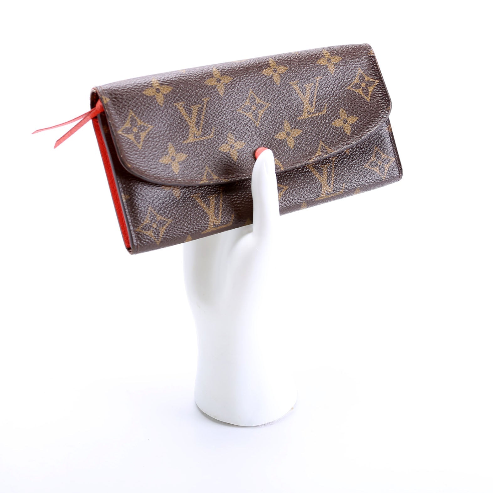 Emilie Wallet Monogram Newer Coral
