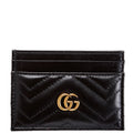 443127 GG Marmont Card Holder Black