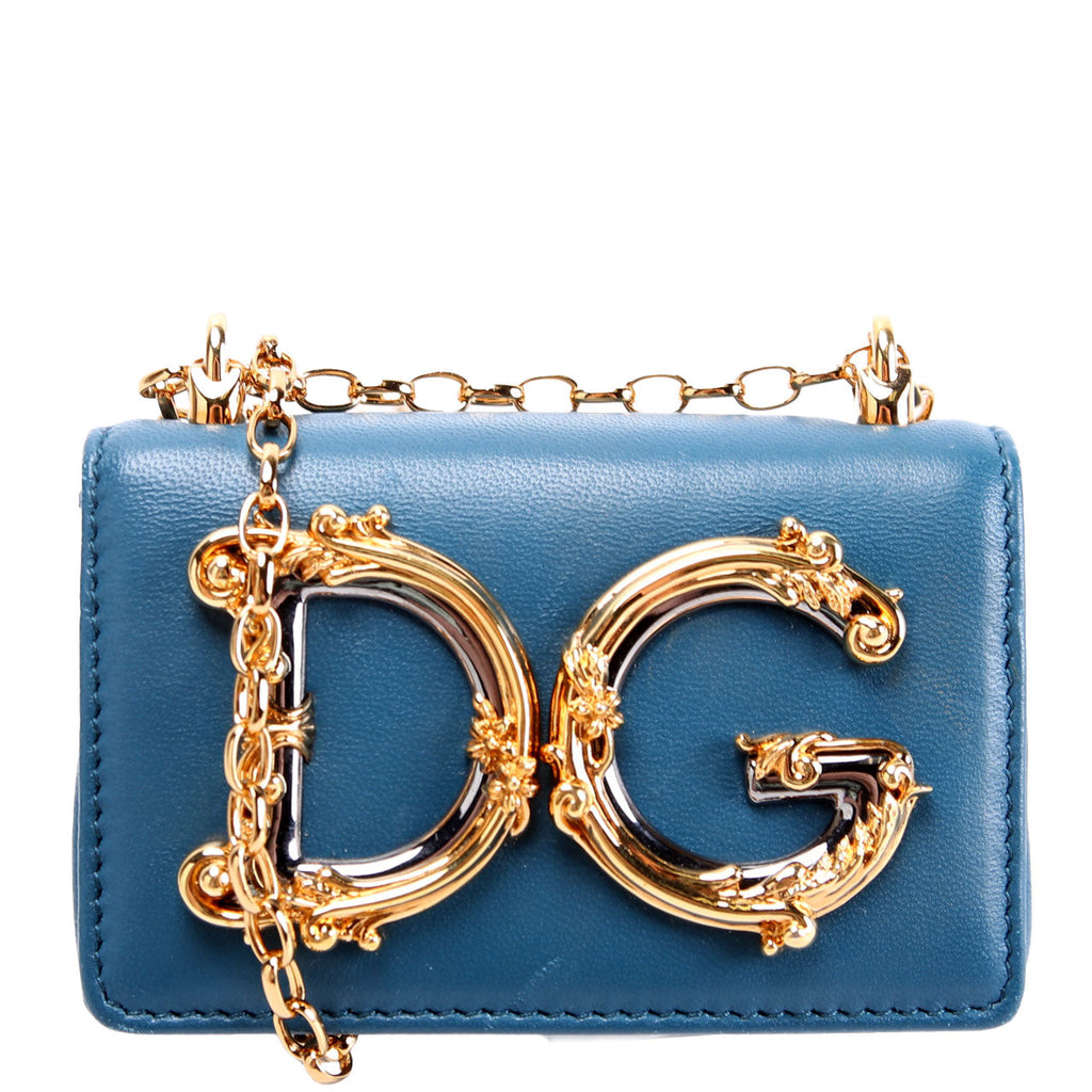 DG Girls Micro Shoulder Bag Blue
