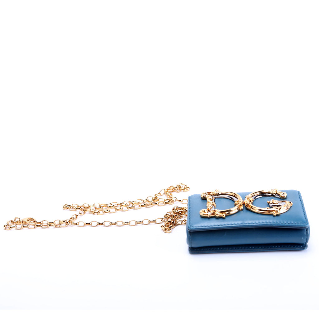 DG Girls Micro Shoulder Bag Blue