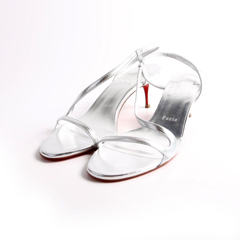 Rosalie 55MM Sandals Size 40 Silver