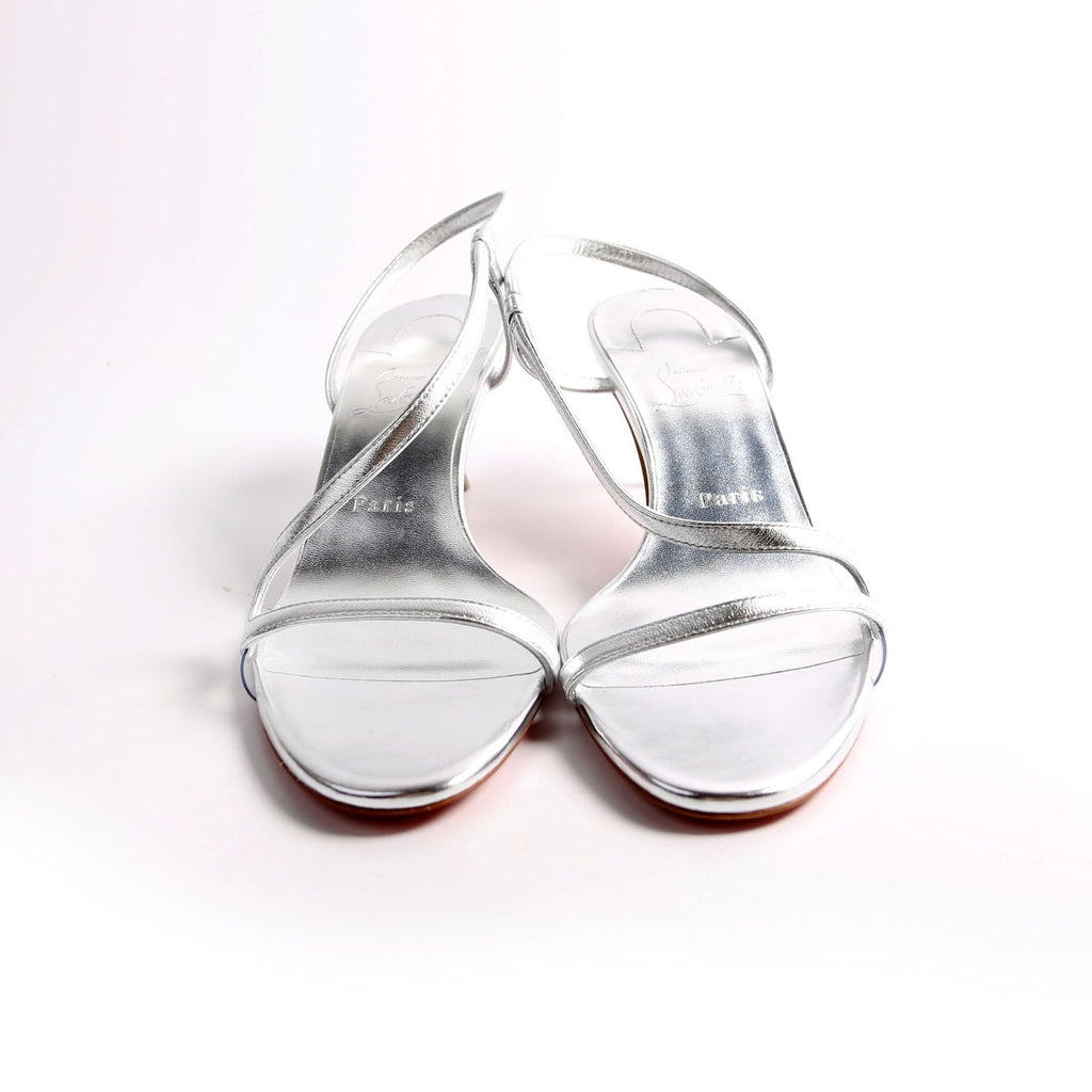 Rosalie 55MM Sandals Size 40 Silver